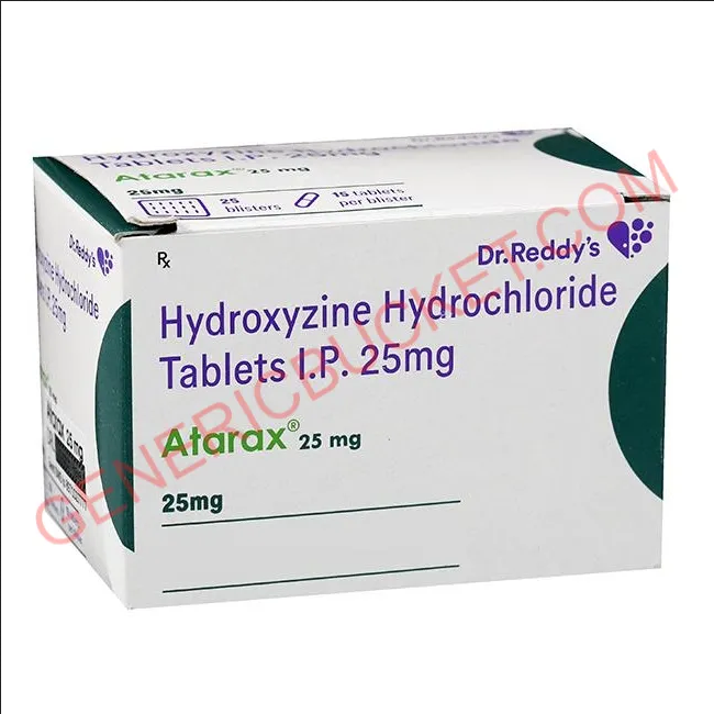 HYDROXYZINE HYDROCHLORIDE 25 MG TABLET
