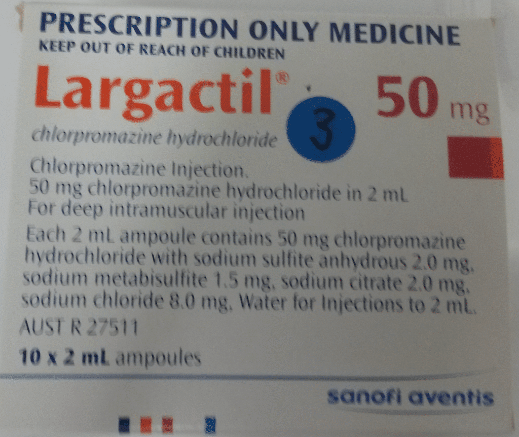 LARGACTIL 50 MG INJECTION